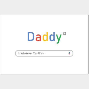 Funny Daddy Design Fathers Day Gifts Posters and Art